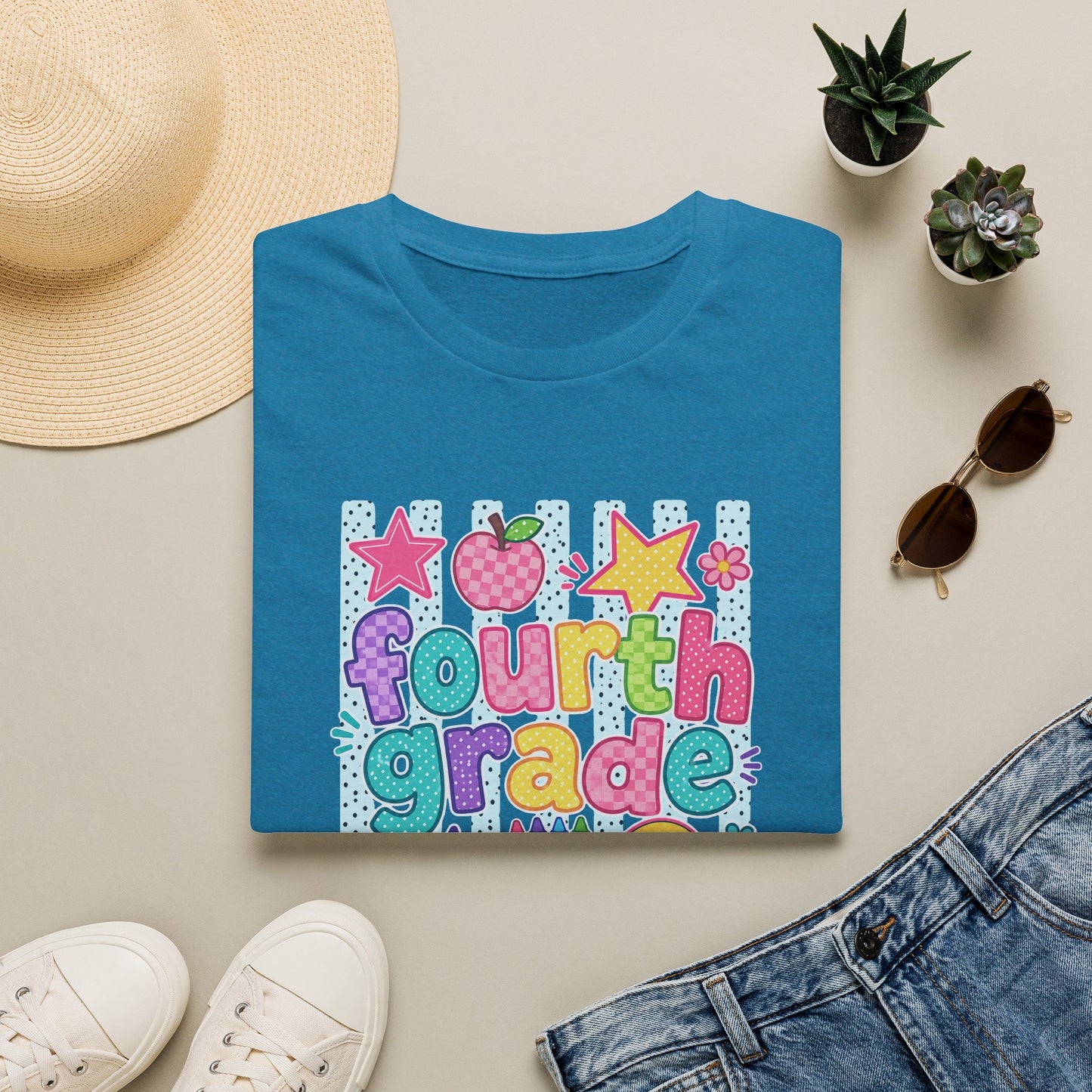 Copy of Third Grade Kids' T-Shirt — Colorful Back-to-School Cute School Spirit Tee