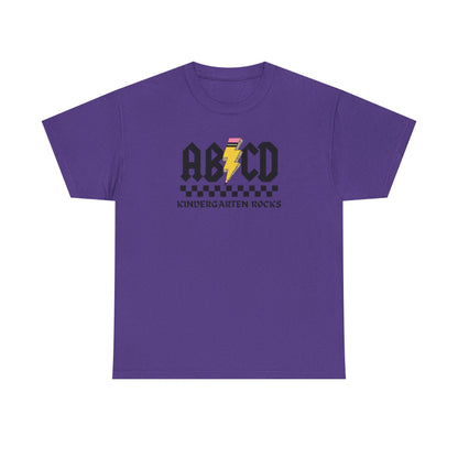 Kindergarten Rocks - Fun Grade Level Teacher Team Shirt for Everyday Fun