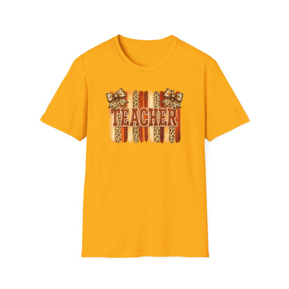 School Spirit Collection - Leopard Stripe T-Shirt