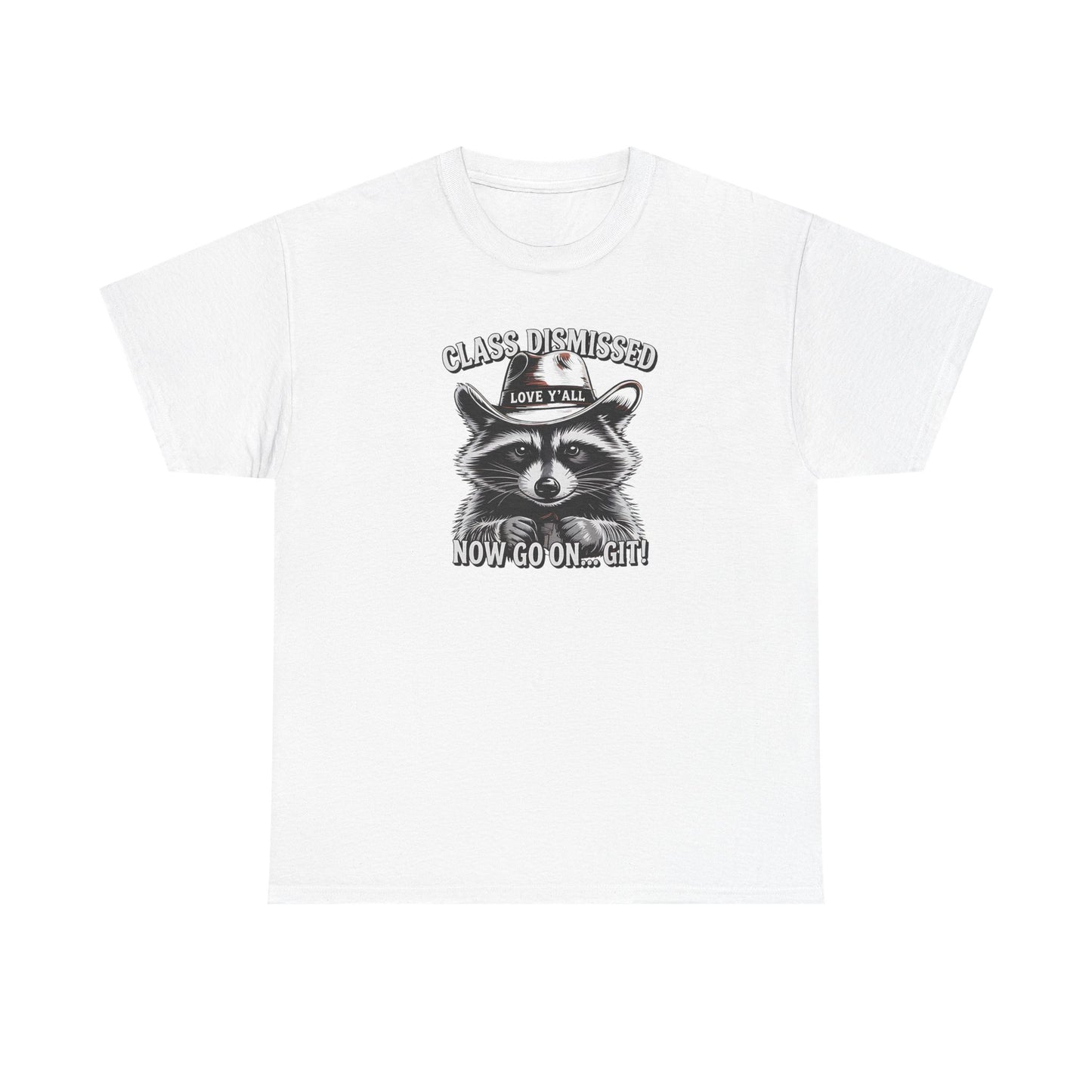 Raccoon Graphic Tee - Class Dismissed Raccoon Teacher Shirt