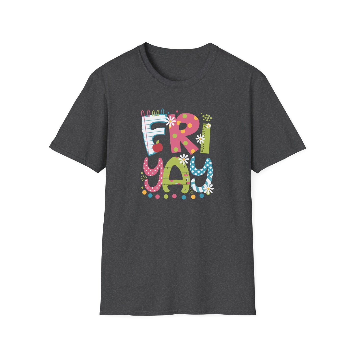 Fri Yay Teacher Shirt – Cute Friday Teacher Tee – Elementary Teacher Friday Shirt – Casual Friday School Outfit – Teacher Gift