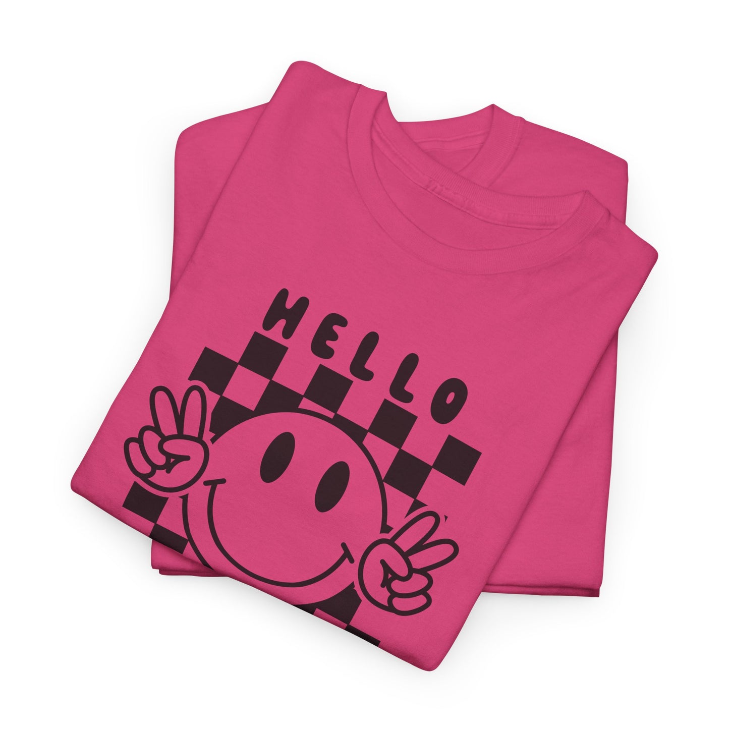 Fourth Grade Smiley T-Shirt - Cute Back-to-School Tee -  Teacher Team Tee - Peace 4th Grade Tshirt