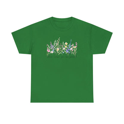 Floral Graphic Tees – Inspirational & Botanical Aesthetic T-Shirts for Women
