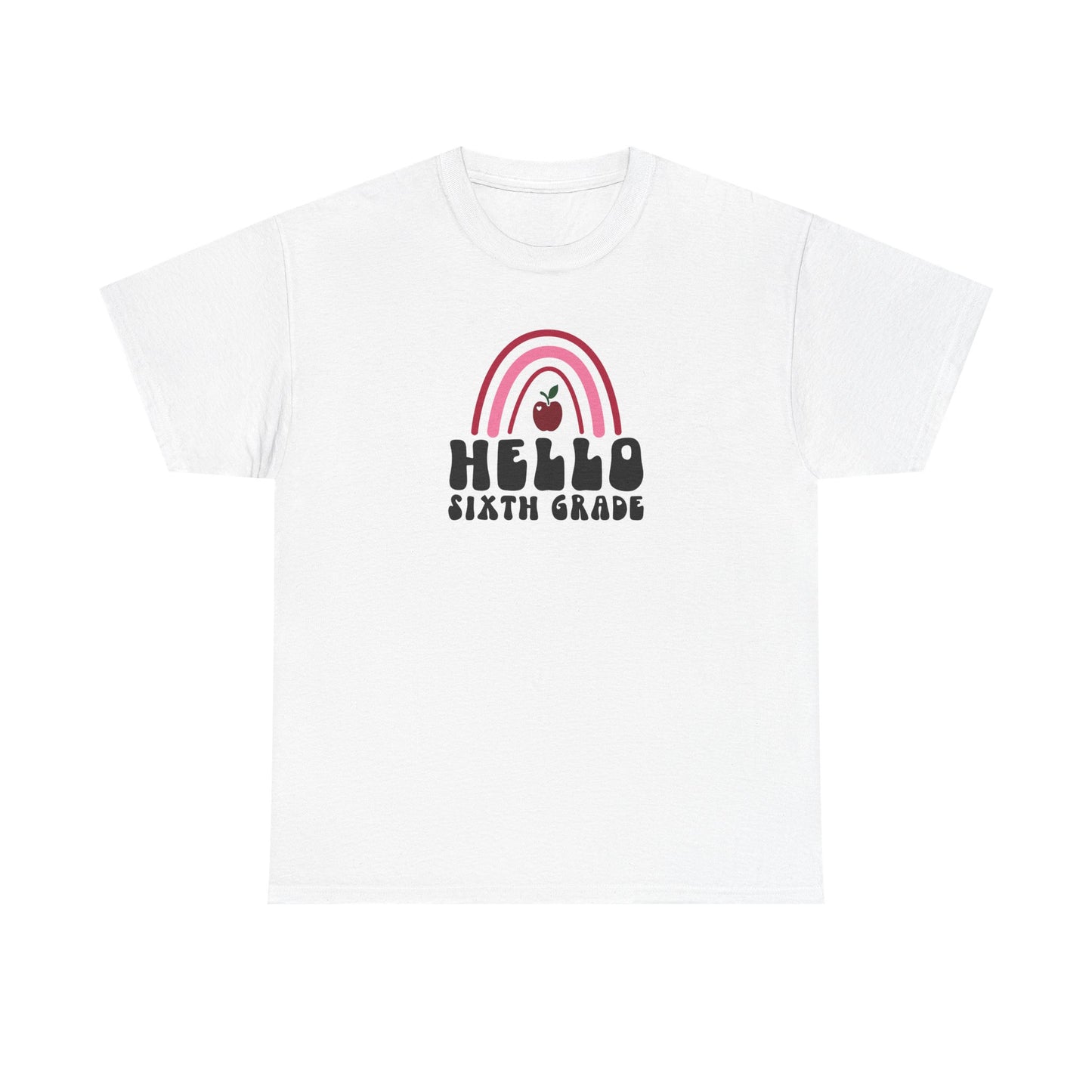 Sixth Grade Teacher T-Shirt - Cute Back-to-School Tee -  Teacher Team Tee