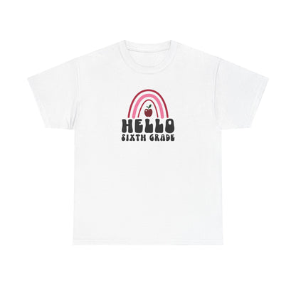 Sixth Grade Teacher T-Shirt - Cute Back-to-School Tee -  Teacher Team Tee