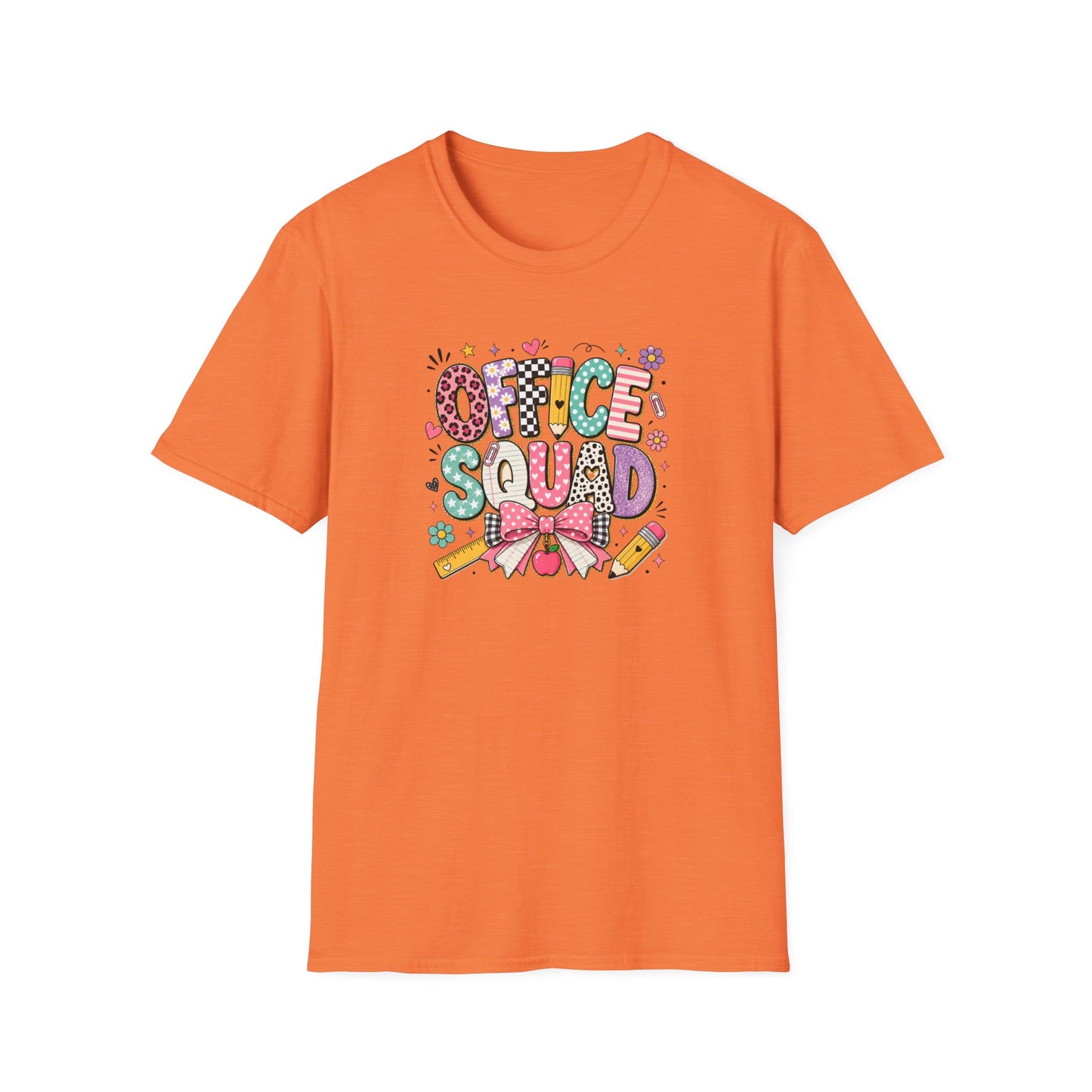 Office Squad T-Shirt — Cute Colorful Back-to-Work Graphic Tee