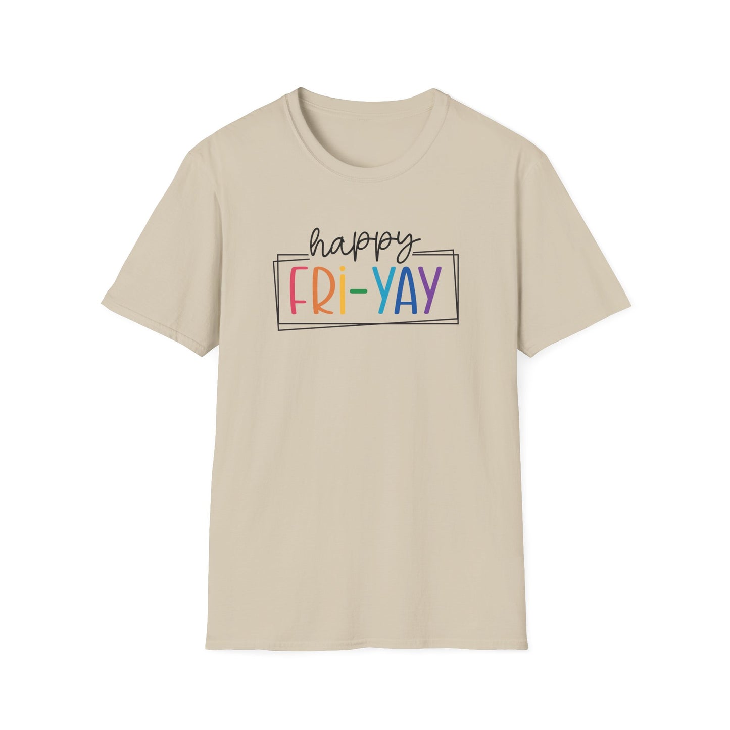 Happy Fri-YAY Teacher Shirt – Casual Classroom Tee