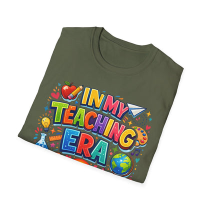 In My Teaching Era” Graphic Tee – For the Educator Who Slays the Day