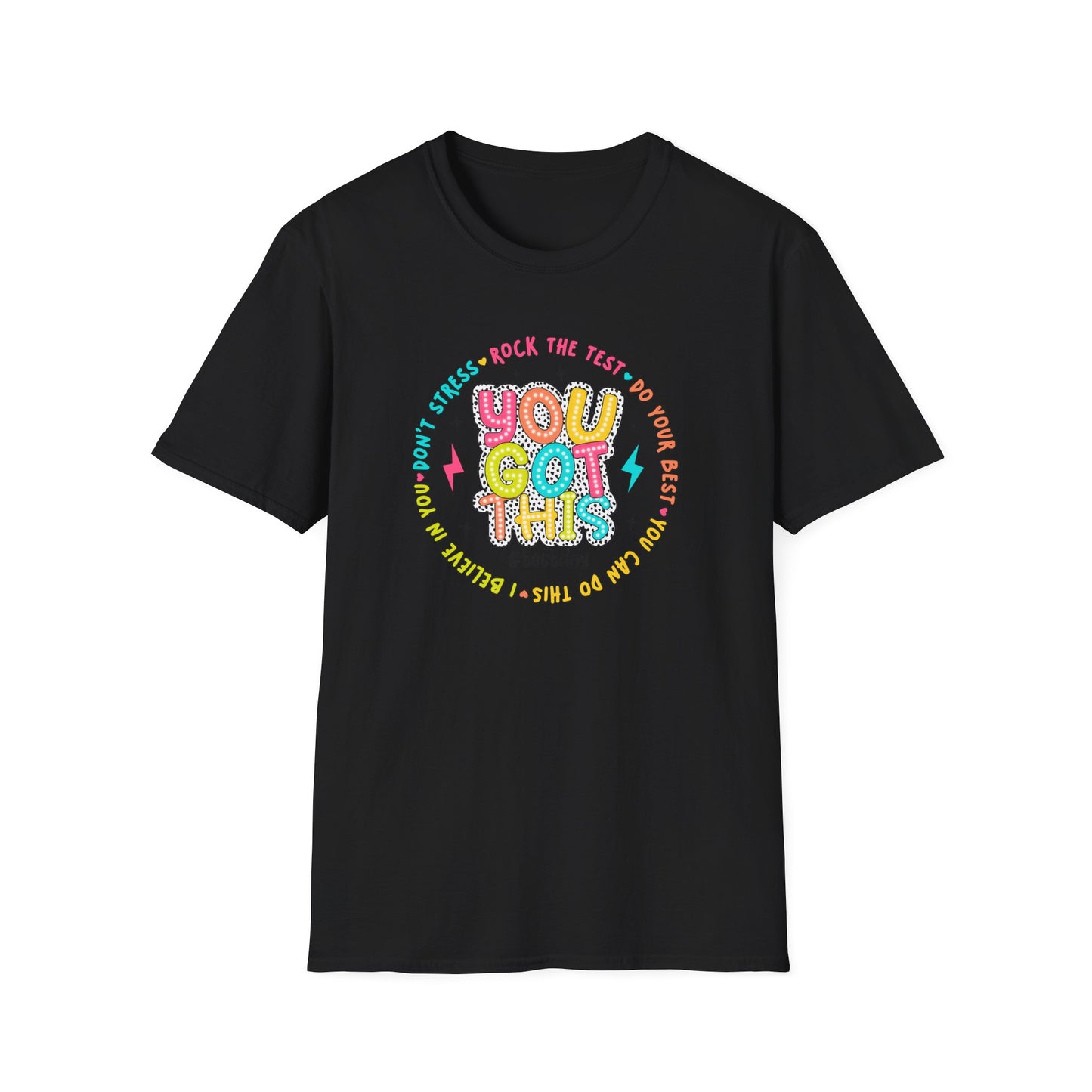You Got This T-Shirt — Teacher State Testing - Positive Motivational Graphic Tee