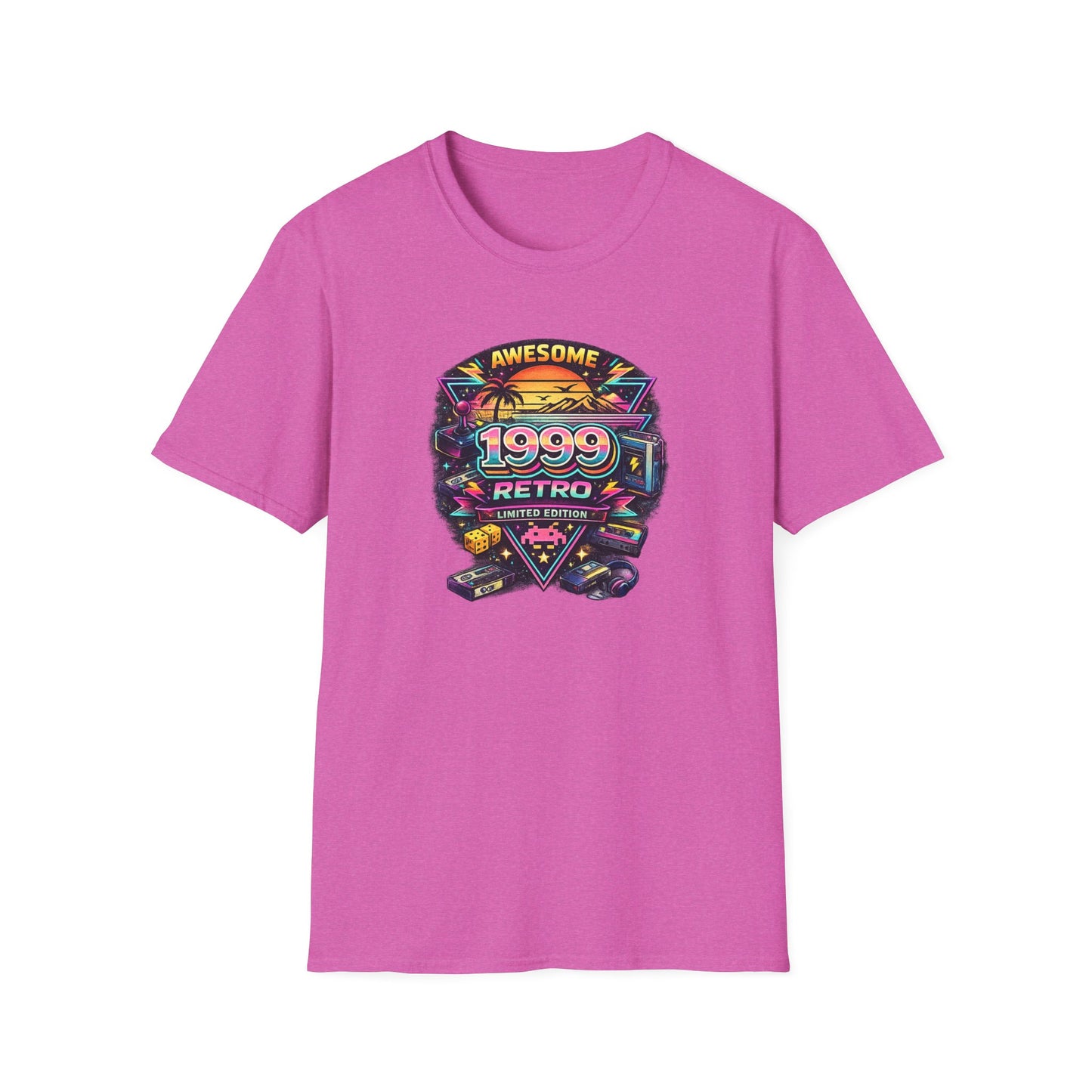 Vintage 1999 Retro Shirt – 90s Nostalgia Graphic Tee | Retro Gamer Aesthetic T-Shirt