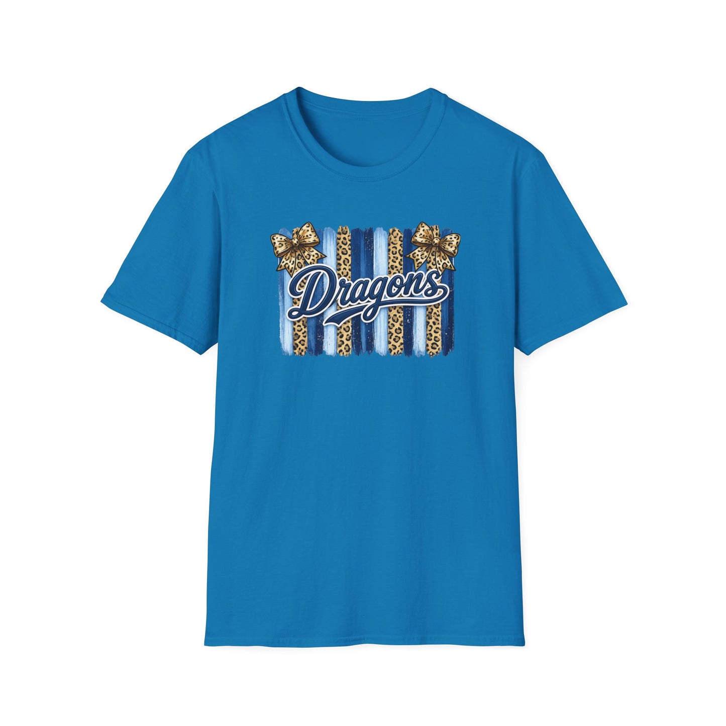 School Spirit Collection - Leopard Stripe T-Shirt