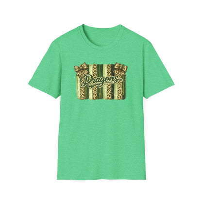 School Spirit Collection - Leopard Stripe T-Shirt