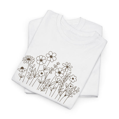 Floral Graphic Tees – Inspirational & Botanical Aesthetic T-Shirts for Women