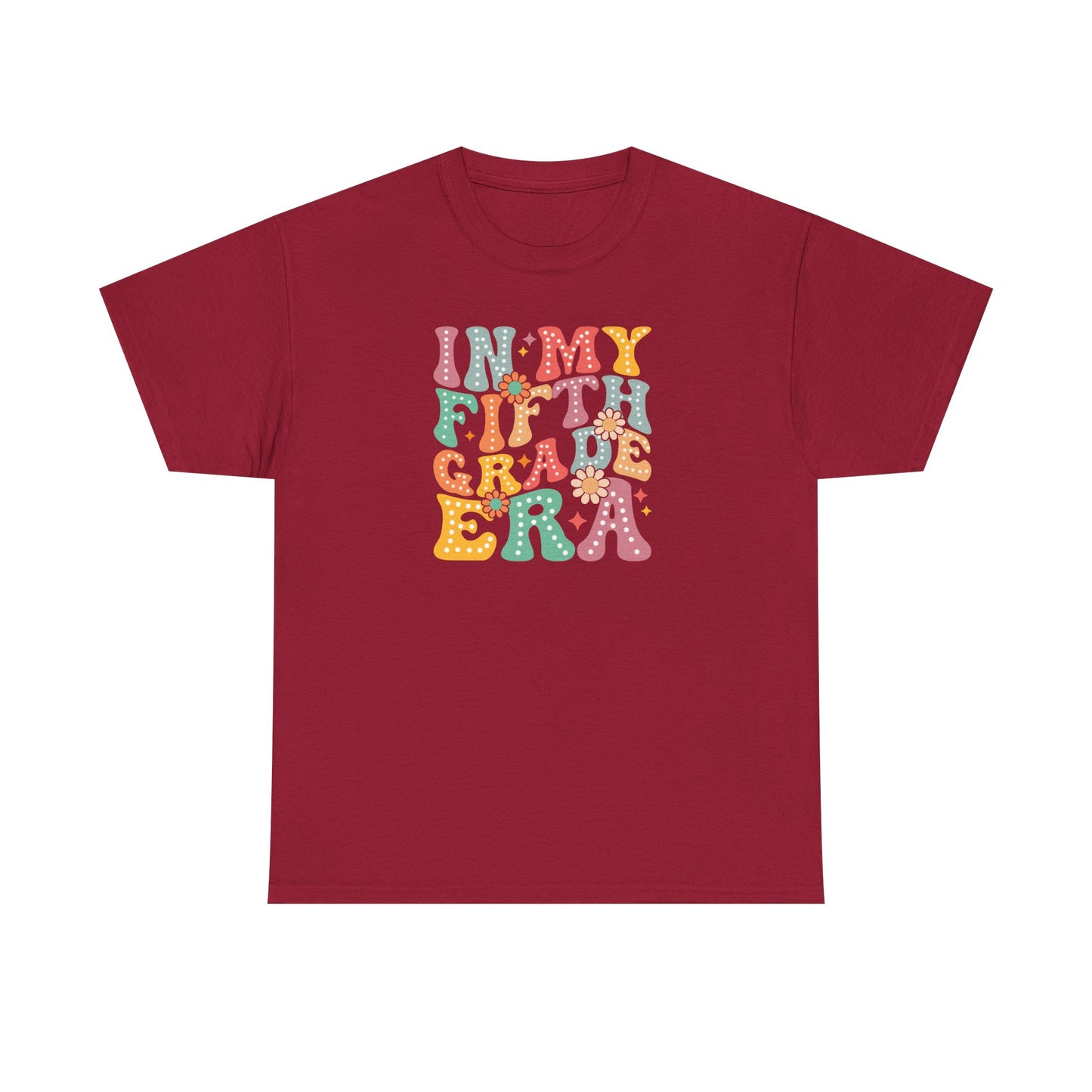 In My Fifth Grade Era Shirt - Perfect for Teacher Team