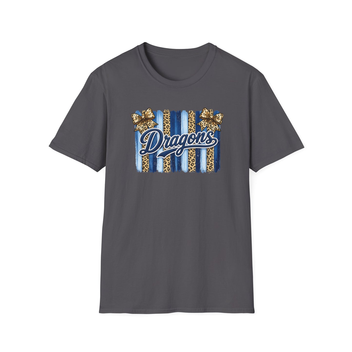 School Spirit Collection - Leopard Stripe T-Shirt