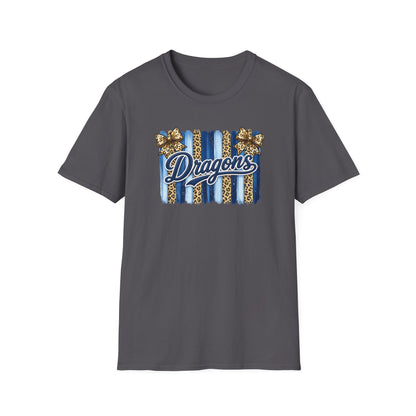 School Spirit Collection - Leopard Stripe T-Shirt
