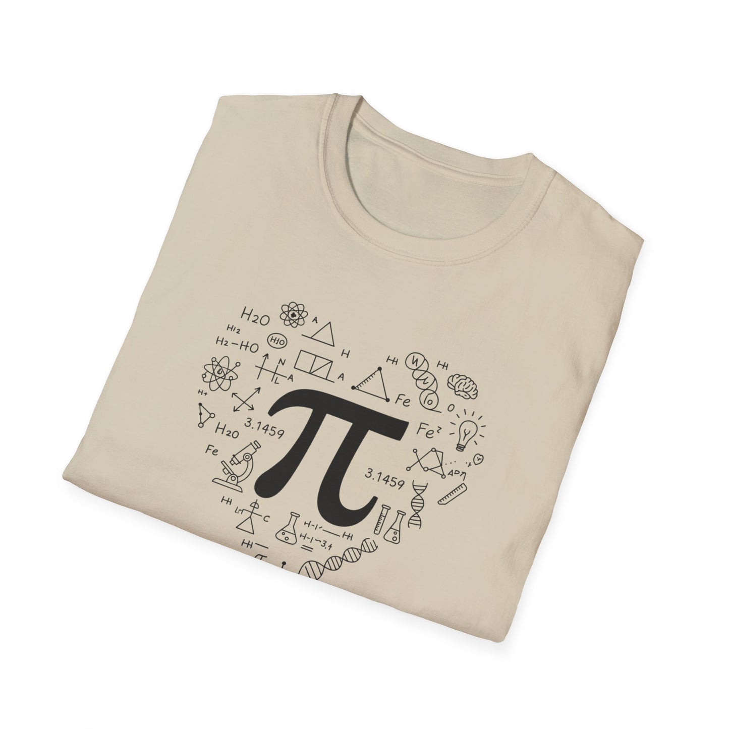 Pi Symbol Shirt for Women – STEM Teacher Tee – Math Science Graphic T-Shirt – Nerd Gift for Teacher – Back to School STEM Shirt