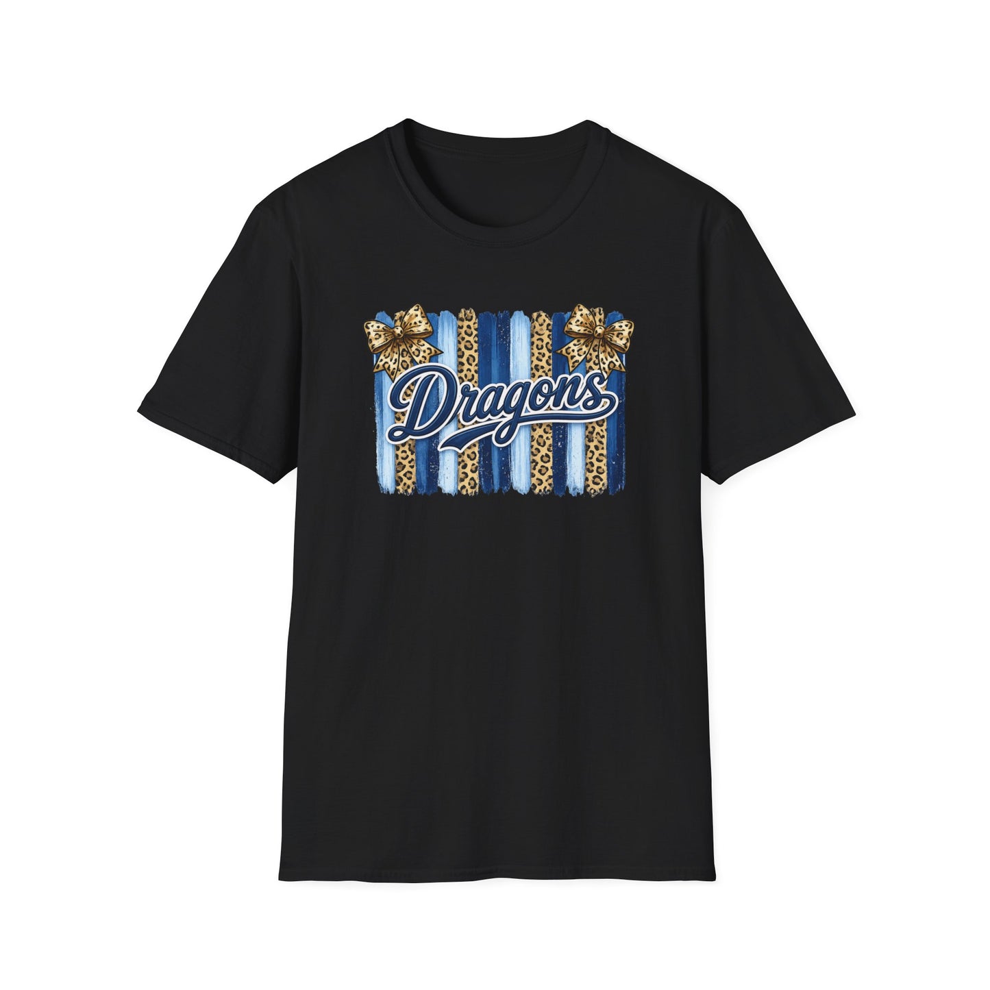 School Spirit Collection - Leopard Stripe T-Shirt