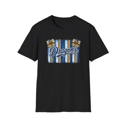 School Spirit Collection - Leopard Stripe T-Shirt