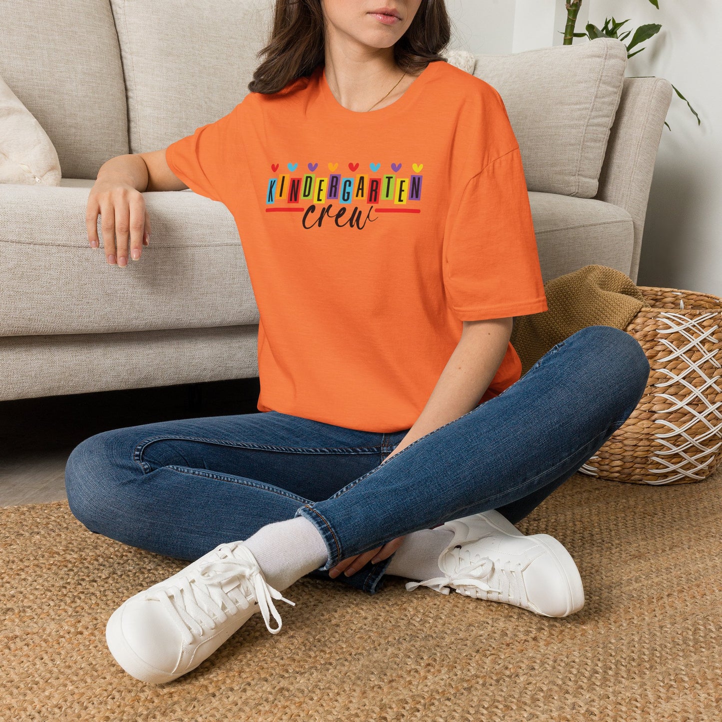 Kindergarten Crew Teacher Shirt | Back to School Teacher Tee