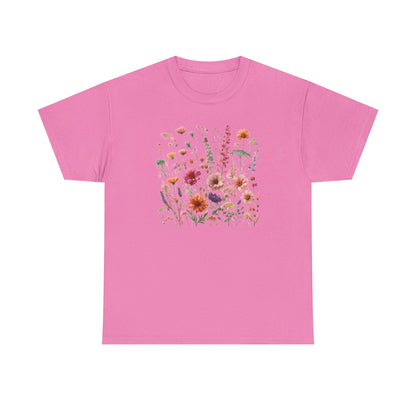 Floral Graphic Tees – Inspirational & Botanical Aesthetic T-Shirts for Women