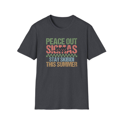 Peace Out Teacher Shirt – Funny Last Day of School Tee
