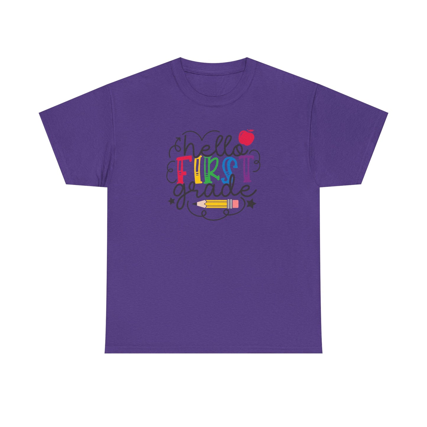 Hello First Grade Shirt 🍎