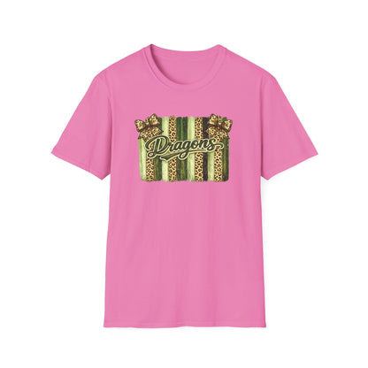 School Spirit Collection - Leopard Stripe T-Shirt