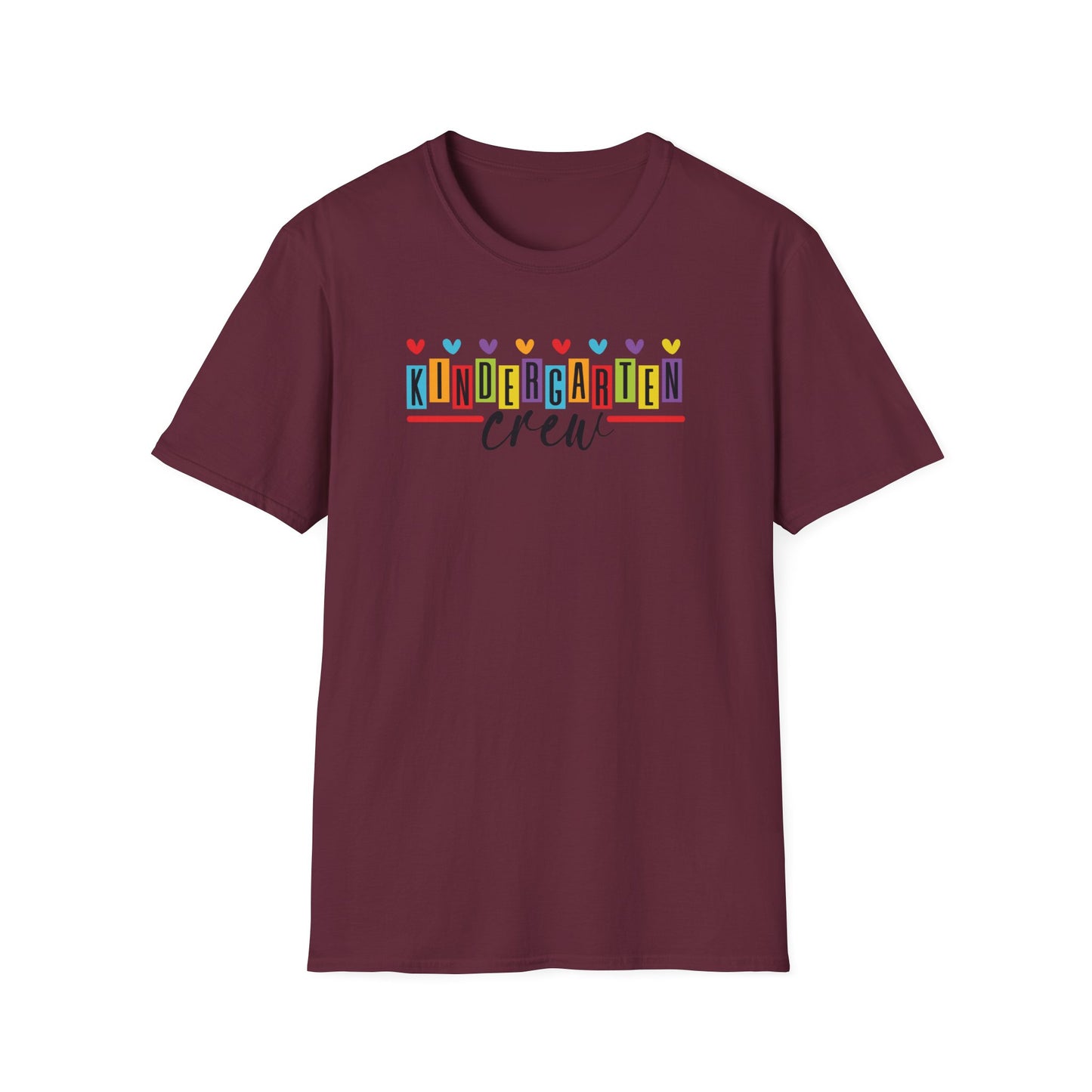 Kindergarten Crew Teacher Shirt | Back to School Teacher Tee