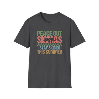 Peace Out Teacher Shirt – Funny Last Day of School Tee