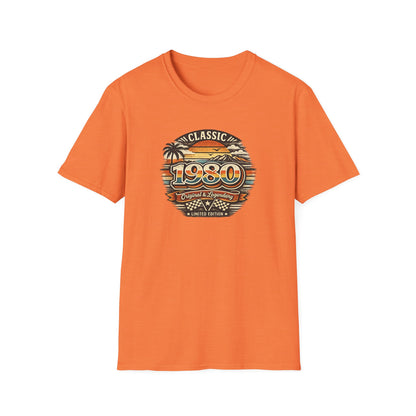 Vintage 1980 Classic Birthday Shirt – Retro Birth Year T-Shirt