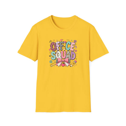 Office Squad T-Shirt — Cute Colorful Back-to-Work Graphic Tee