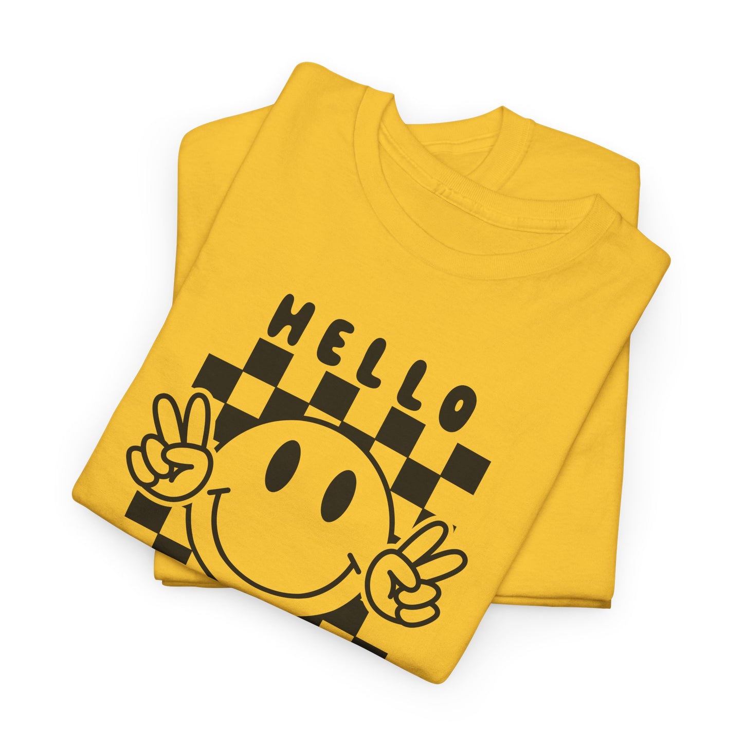 Fourth Grade Smiley T-Shirt - Cute Back-to-School Tee -  Teacher Team Tee - Peace 4th Grade Tshirt