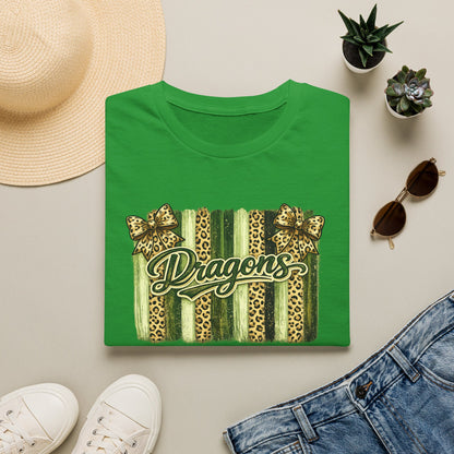 School Spirit Collection - Leopard Stripe T-Shirt