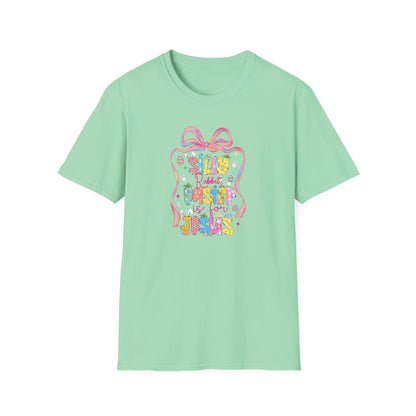 Silly Rabbit Easter Shirt, He Is Risen Christian Easter Tee, Religious Easter T-Shirt, Faith Based Spring Shirt, Cute Church Easter Outfit