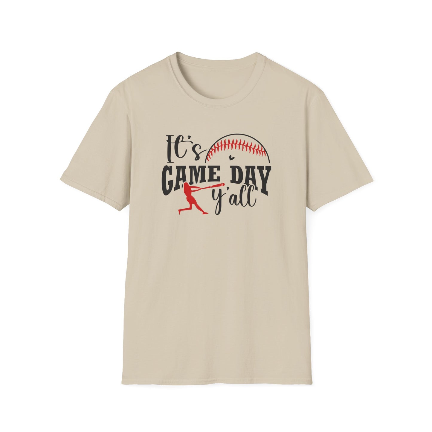 It’s Game Day Y’all Baseball Shirt – Cute Game Day Graphic Tee | Baseball Mom Southern Style Sports Shirt