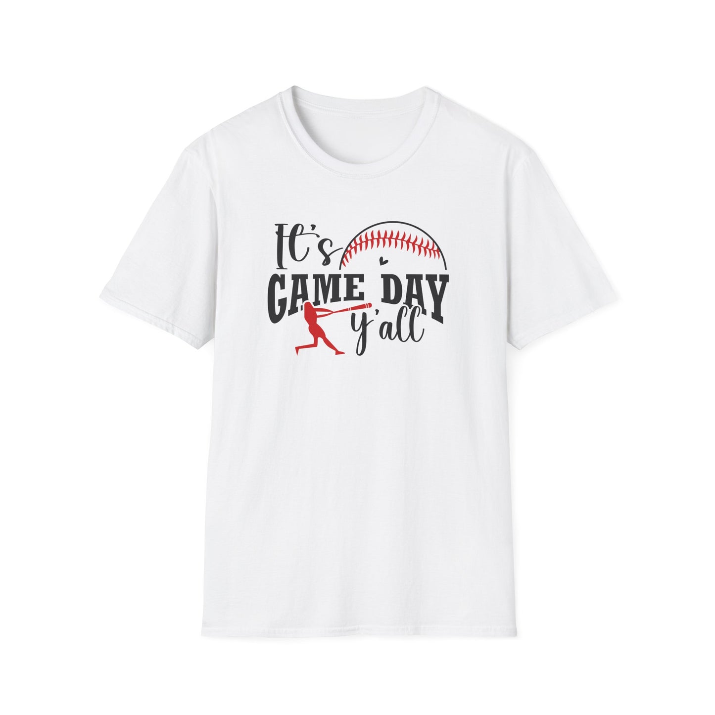 It’s Game Day Y’all Baseball Shirt – Cute Game Day Graphic Tee | Baseball Mom Southern Style Sports Shirt