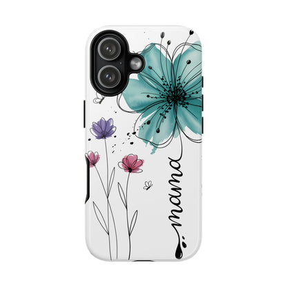 Mama Floral Phone Case – Wildflower Design