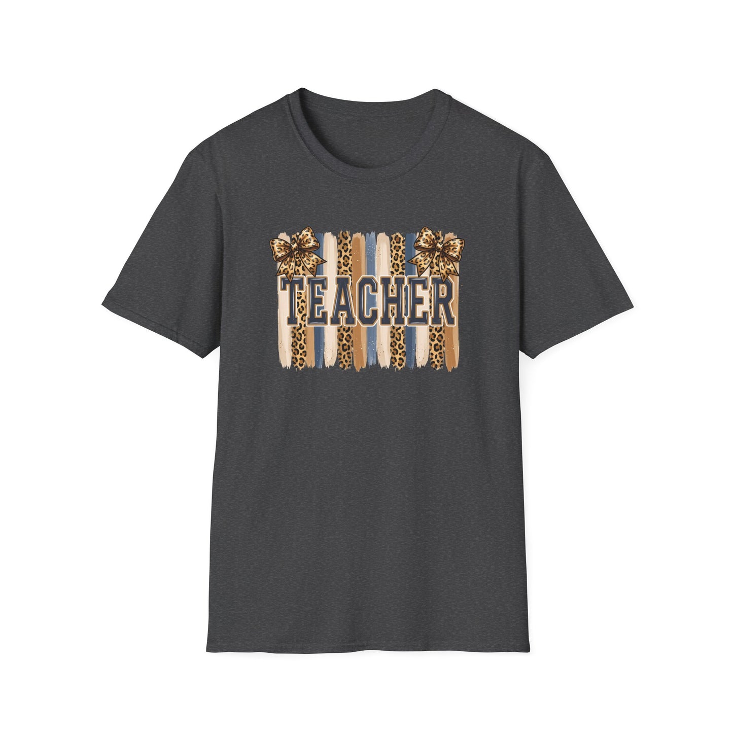 School Spirit Collection - Leopard Stripe T-Shirt