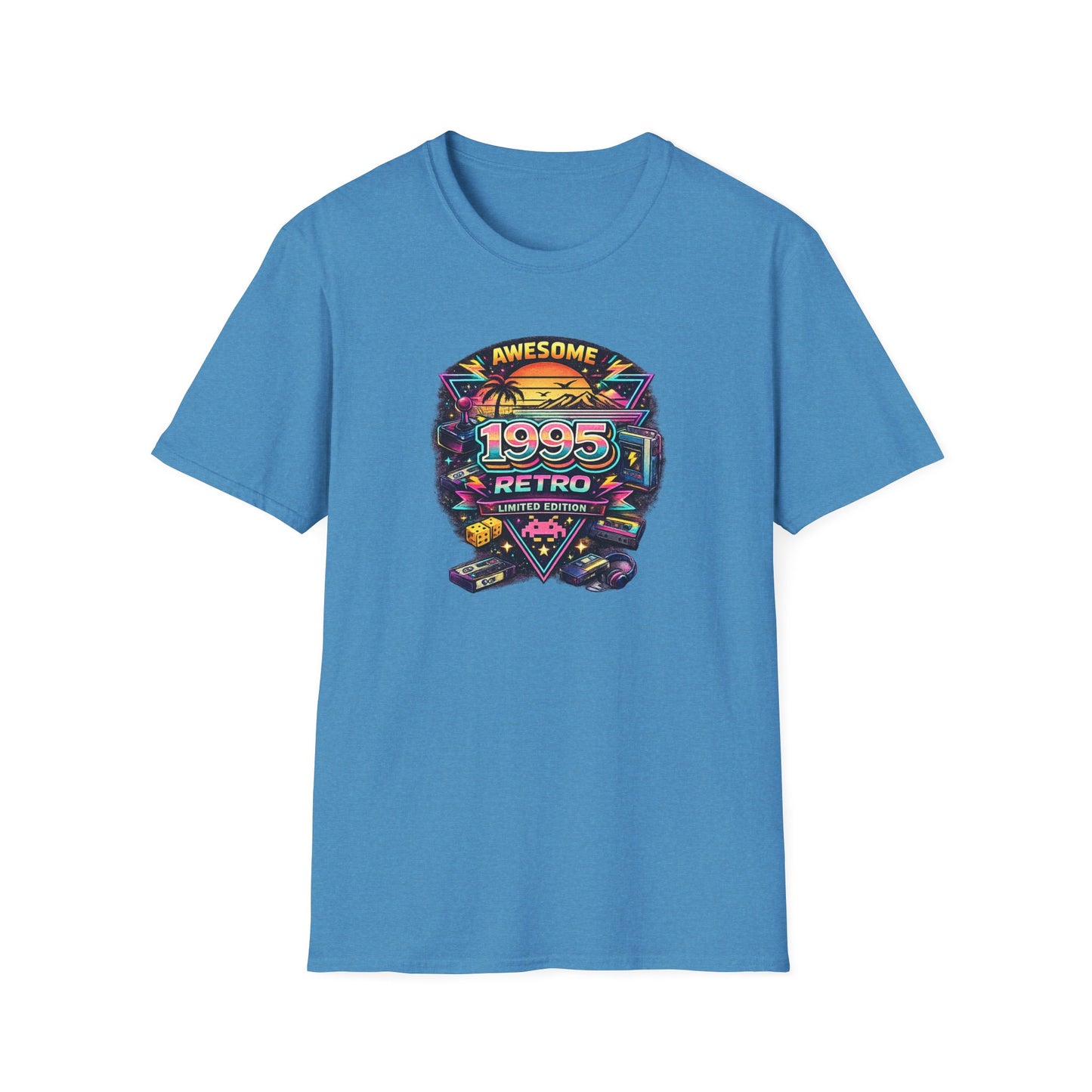 Vintage 1995 Retro Shirt – 90s Nostalgia Graphic Tee | Retro Gamer Aesthetic T-Shirt