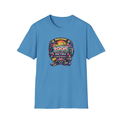 Vintage 1995 Retro Shirt – 90s Nostalgia Graphic Tee | Retro Gamer Aesthetic T-Shirt