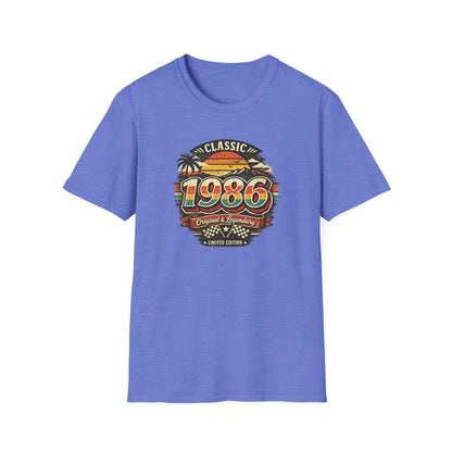 Vintage 1986 Classic Birthday Shirt – Retro Birth Year T-Shirt