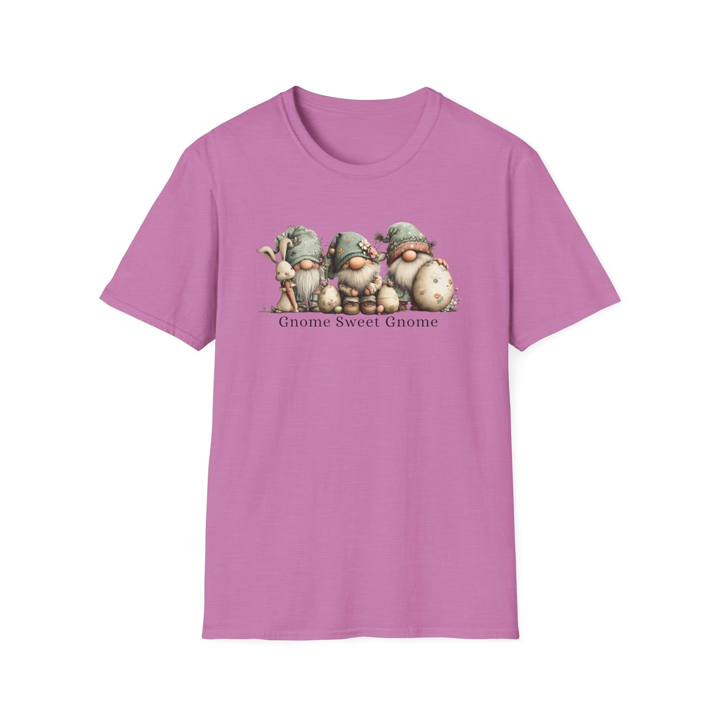 Gnome Sweet Gnome T-Shirt — Cute Woodland Gnome Trio Tee