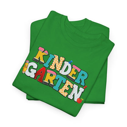 Kindergarten Teacher Team Shirt | Colorful School Staff Tee | Back To School Teacher Gift