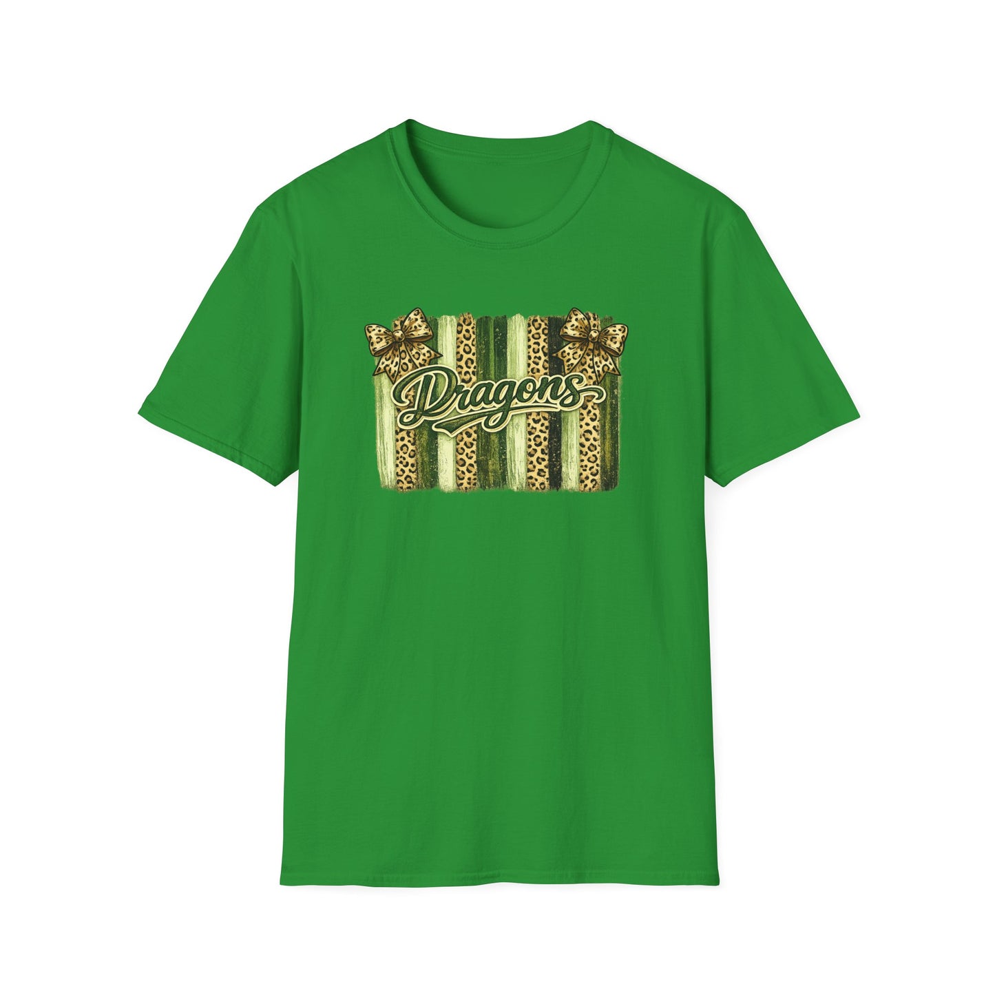 School Spirit Collection - Leopard Stripe T-Shirt