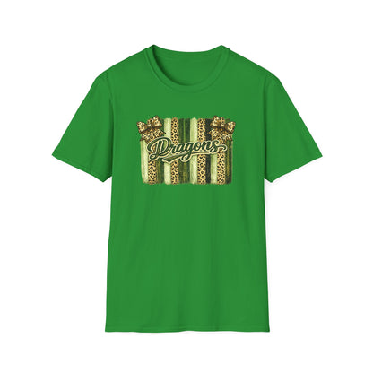 School Spirit Collection - Leopard Stripe T-Shirt