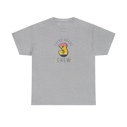 Third Grade Crew Shirt - Great for Spirit Days & School Events