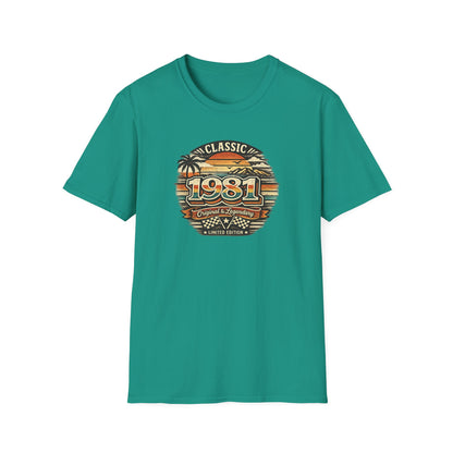 Vintage 1981 Classic Birthday Shirt – Retro Birth Year T-Shirt