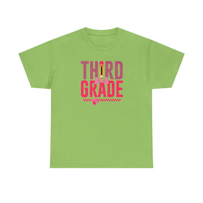 Hello Third Grade T-Shirt - Teacher Team Tee