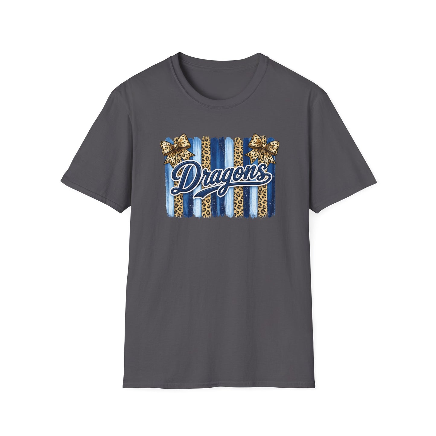 School Spirit Collection - Leopard Stripe T-Shirt